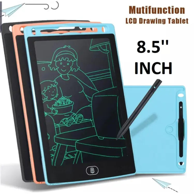 Hardbound Lcd Writing Pad 8.5 Inch Lcd Tablet For Kids