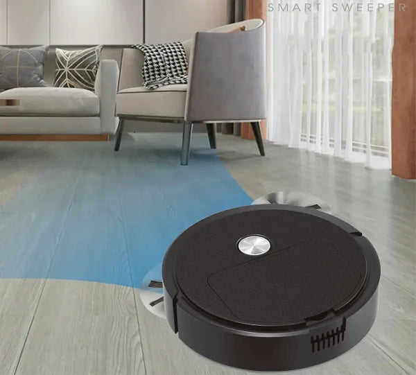 3 In 1 Smart Sweeping Robot - Home Mini Sweeping And Vacuuming