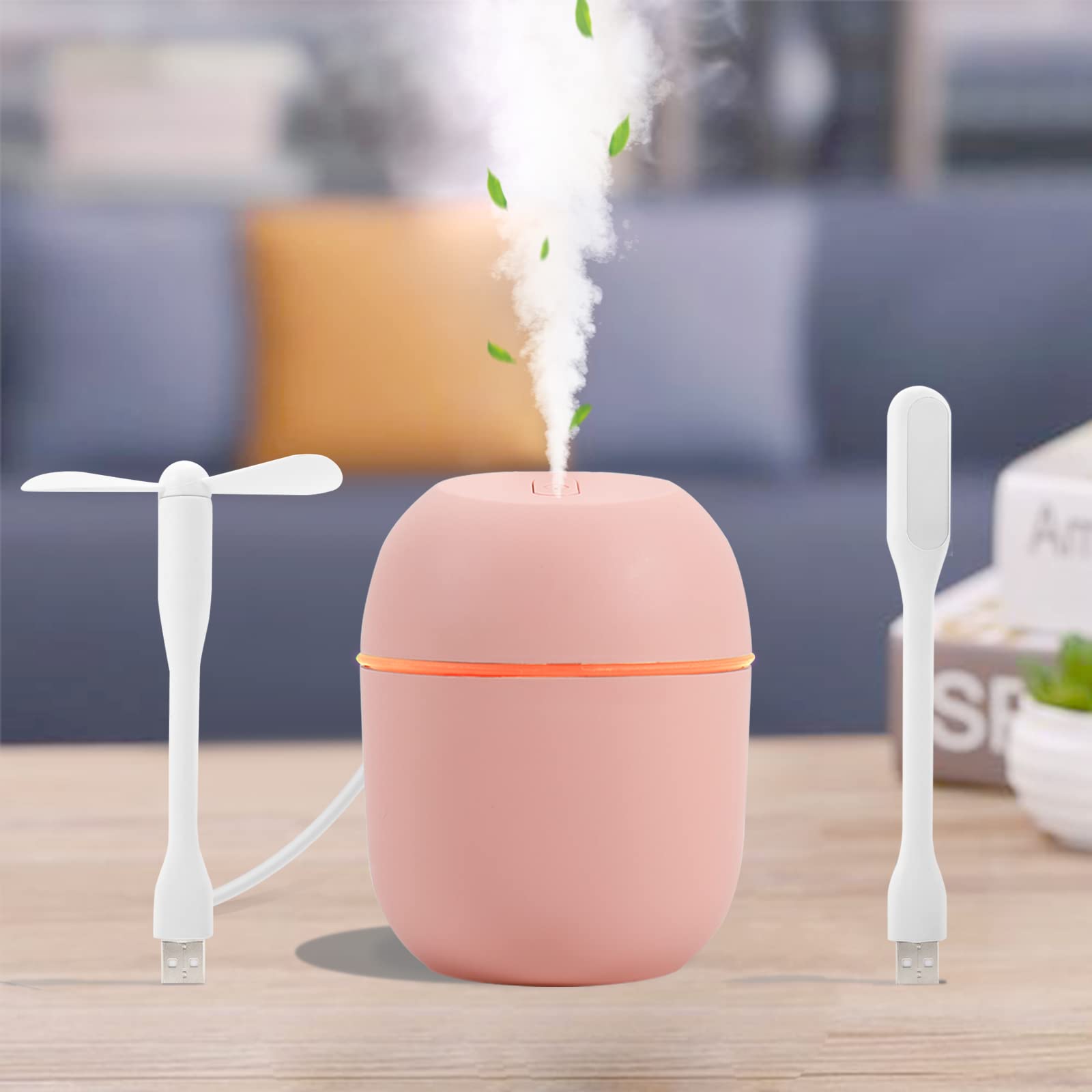 Air Humidifier USB Small Mini Portable Cool Mist Diffuser