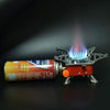 Portable Camping Stainless Steel Stove with Free Gas Can [FREE DELIVERY]