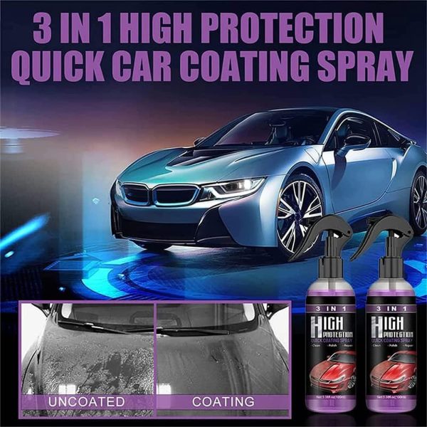 3 In 1 High Protection Quick Car Coating Spray