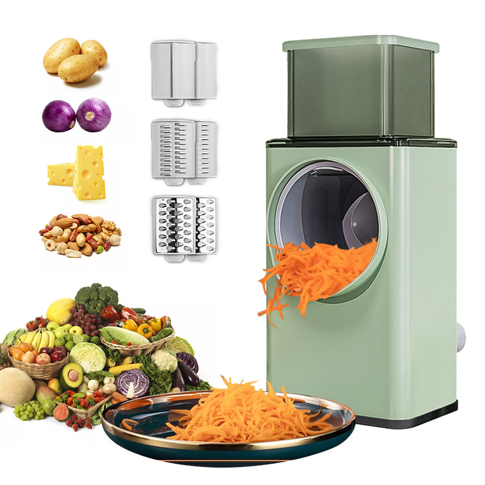 Multifunctional Storm Vegetable Cutter Manual Rotary Cheese Grater Shredder