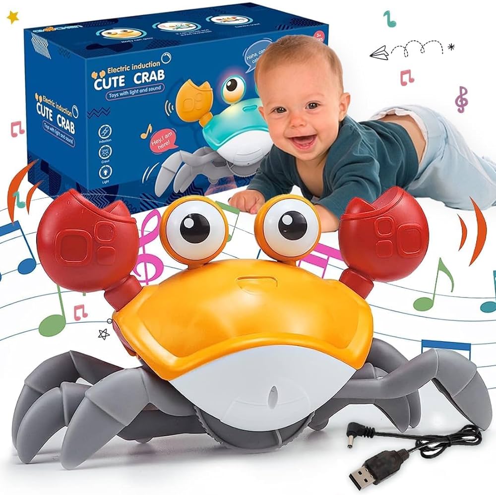 Crawling Crab Baby Toy