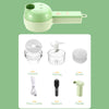 4 in 1 Vegetable Cutter Handheld Electric Vegetables Slicer Set