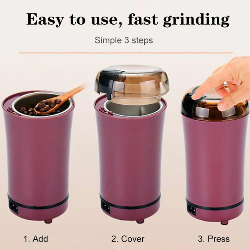 Stainless Steel Electric Mini Grinder Electric Coffee Grinder