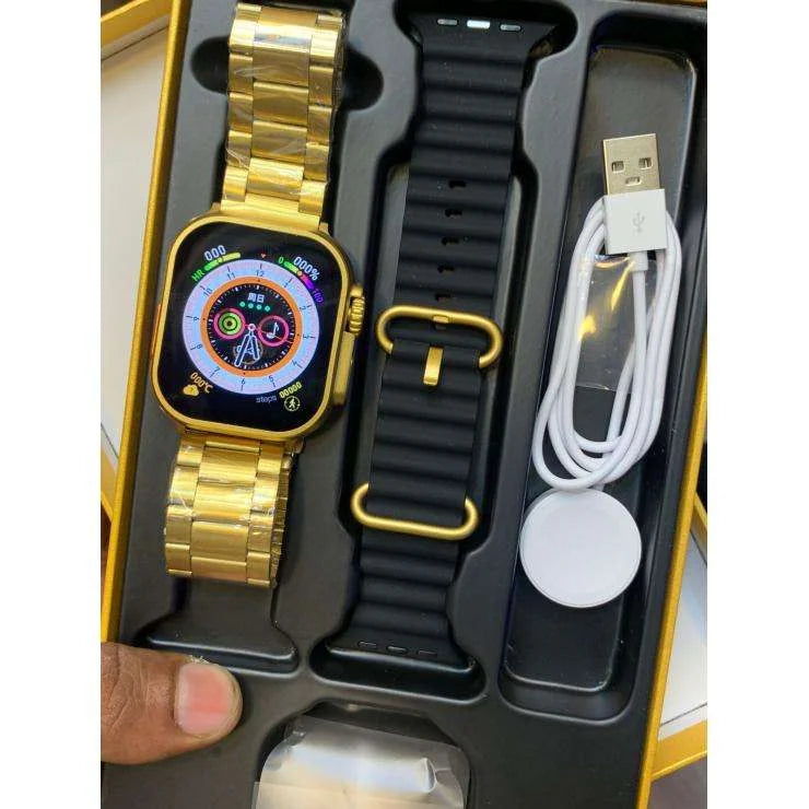 G9 Ultra Max Gold Smartwatch