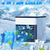 Mini Air Conditioning Cooling Fan & Portable Air Conditioner Humidifier