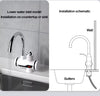 Instant 360° Electric Water Heating Faucet ,tap