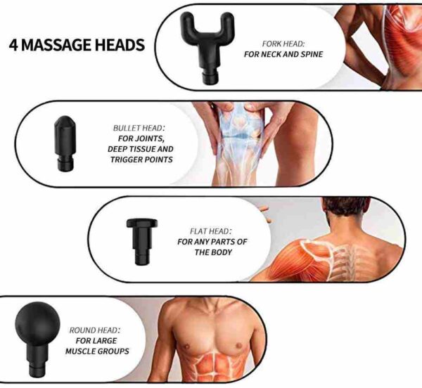 Blue Idea Fascial Gun Muscle Massager (bld-320)