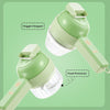 4 in 1 Vegetable Cutter Handheld Electric Vegetables Slicer Set