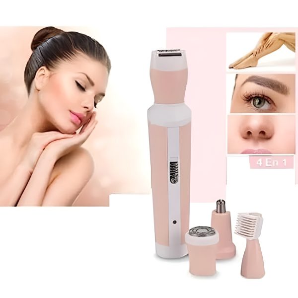 Kemei 4 In 1 Rechargeable Hair Remover Shaver Ladies Epilator – Km-3024