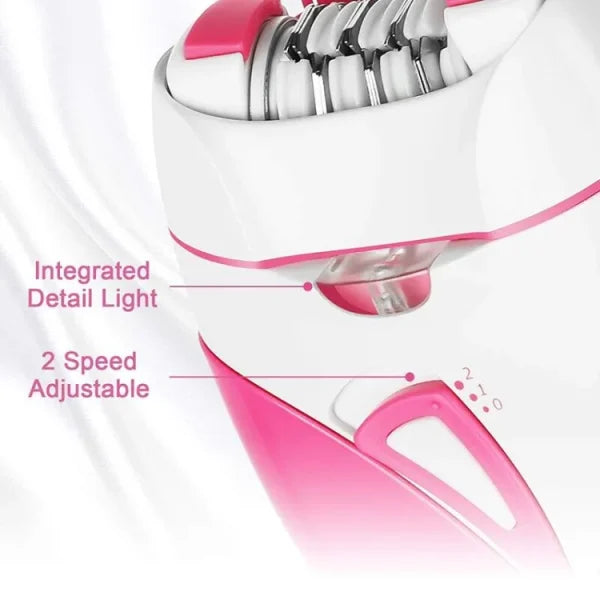 Kemei Km-189a Electric Ladies Epilator | Hair Remover Body Shaver For Women