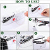 Portable Mini Sewing Machine Sewing Handy Stitching Machine