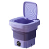 Semi-automatic Mini Folding Washing Machine (Random Color)